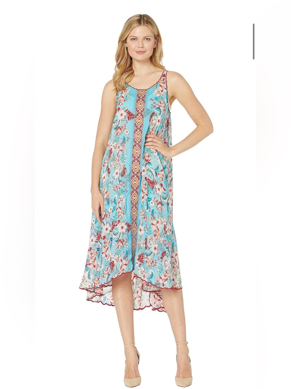 Johnny Was Hazel Slip Dress Size Large Relaxed fit dress